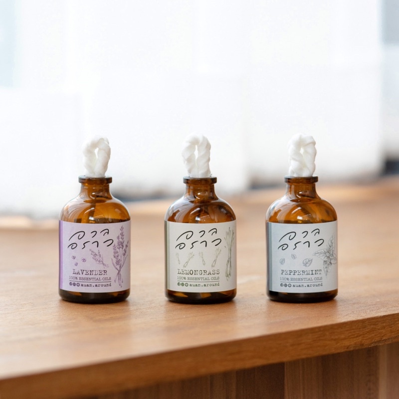 น้ำหอมปรับอากาศ สูตรลดยุง - Natural Room Diffuser (Mosquito Repellent)