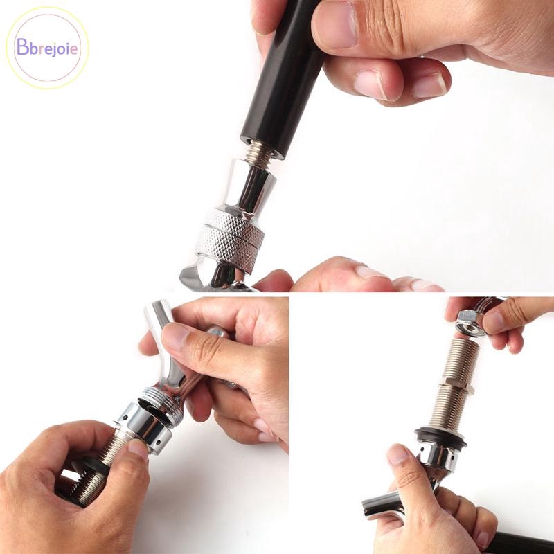 1xadjustable G5 8 Thread Draft Beer Faucet Long Shank Combo Tap