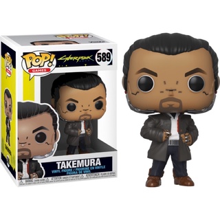 {IN-STOCK} Funko Pop! GAMES : CYBERPUNK 2077 : Takemura #589