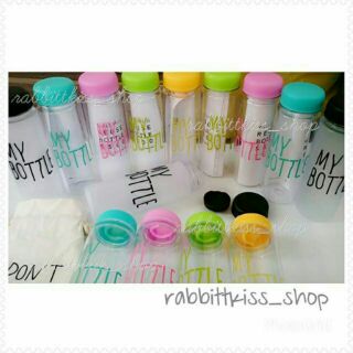 Sale ราคาทุน สีเหลือง​สีเดียว​Mybottle​ไม่มี​ถุง​ผ้า