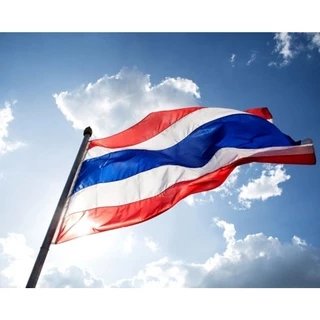 ธงชาติไทย ธงชาติ ธงไตรรงค์ ผ้าร่ม มีหลายขนาด