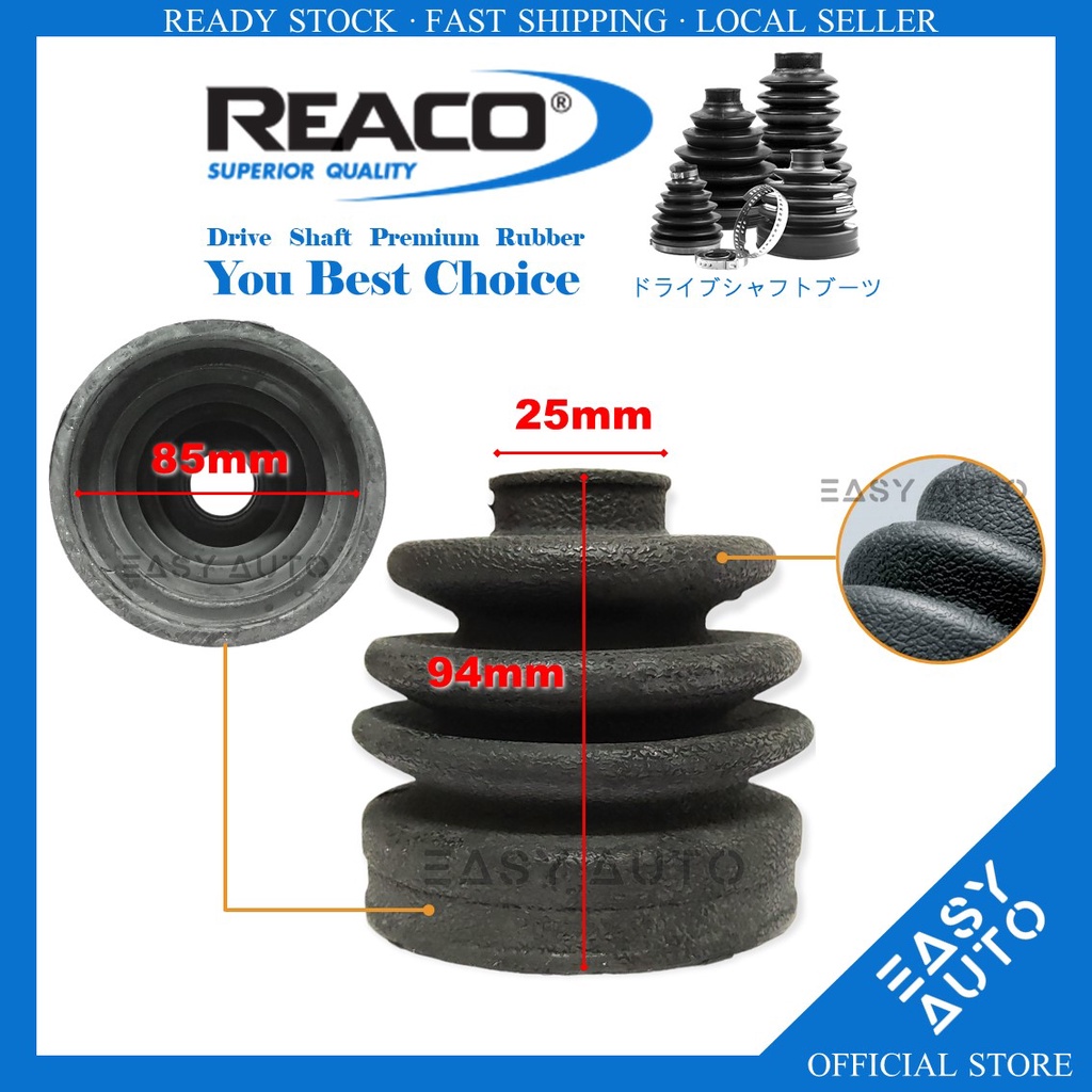 Mitsubishi Grandis NA4W Galant E33A E57A Hyundai Sonata EF Accord SA6Y 25 มม.-85 มม.Reaco ไดรฟ์เพลา 