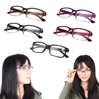 🚒พร้อมส่ง👉🏻แว่นอ่านหนังสือ แว่นสายตายาว Reading Glasses Black Border Reader Eyewear