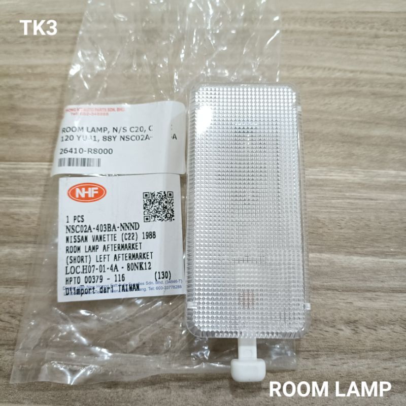 ROOM LAMP NISSAN C20 C22 C120 YU41 88Y