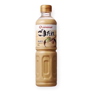 ซอสงา 500 ml. งาคั่วบด Sesame sauce Yamamori (ยามาโมริ) น้ำจิ้มชาบู สุกี้ญี่ปุ่น น้ำสลัดงางาขาว