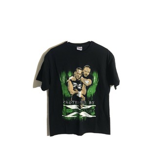 Vtg Wwe Protected By Dx Shawn Michaels Triple H 2002 Black Tshirt Rare Wrestling Gildan WZpO