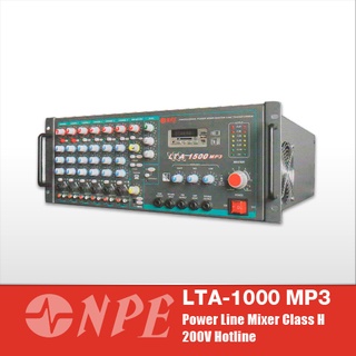 NPE LTA-1000MP3 พาวเวอร์มิกเซอร์เสียงตามสาย 1000 วัตต์ MP3 USB