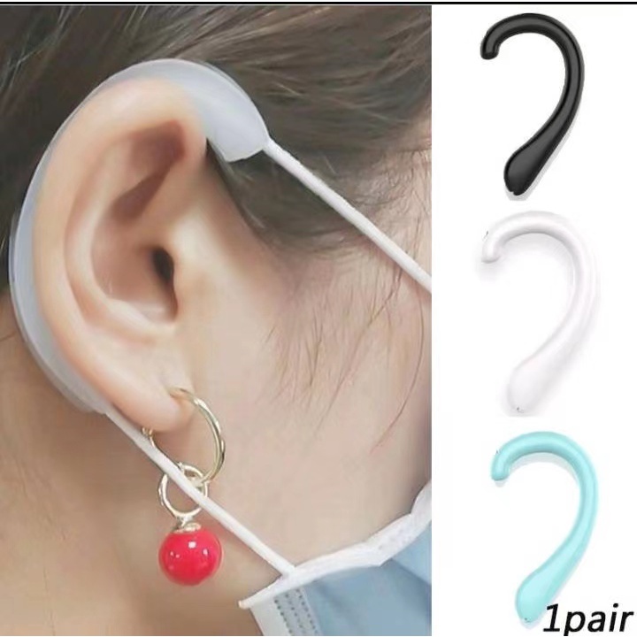 *10แถม1*ชิลิโคนป้องกันการบาดกันรัดของสายแมสไม่ให้เจ็บหู ราคา ถูกที่สุด ดีลบีเคเค