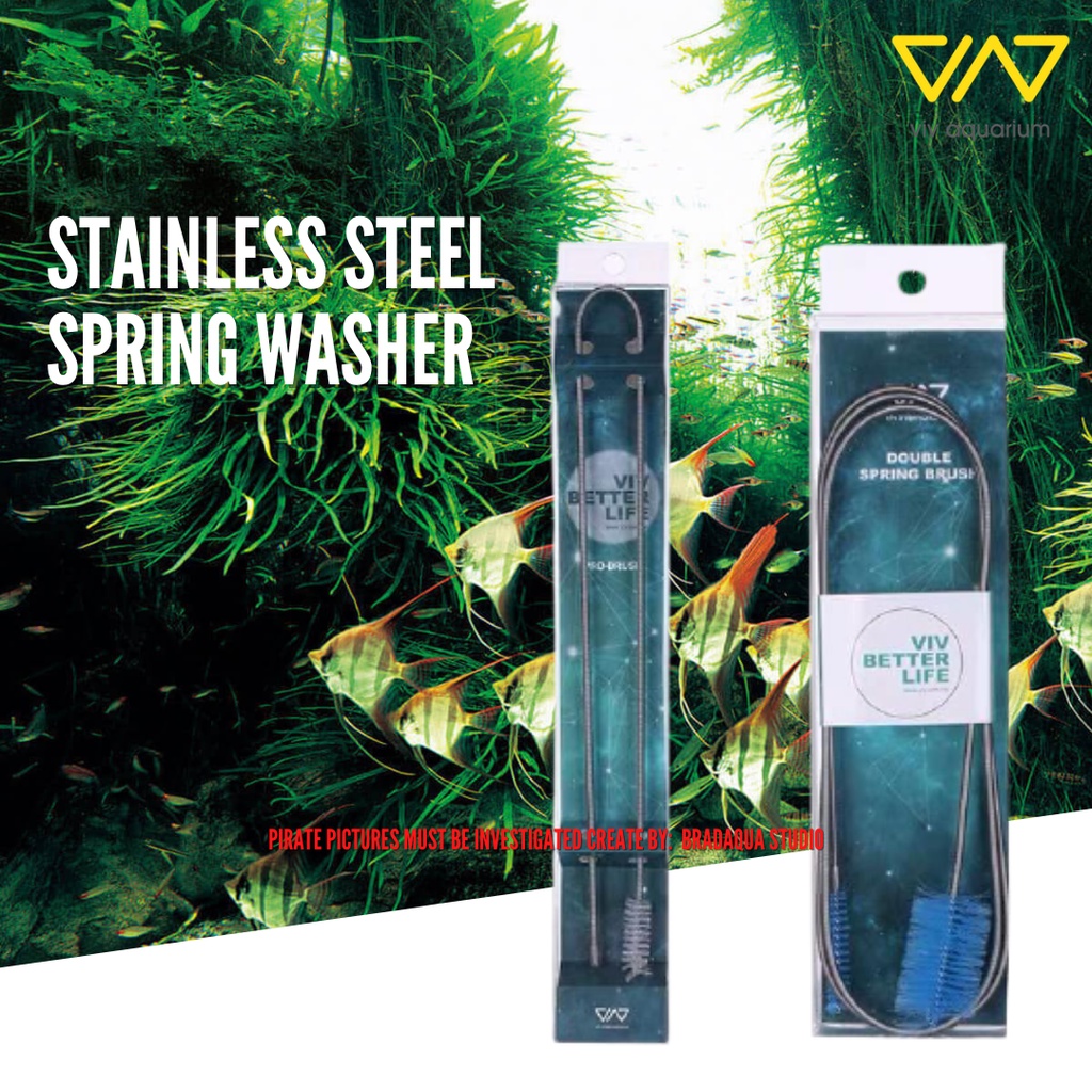 VIV Spring Washer & Double Spring Brush SS / S / M