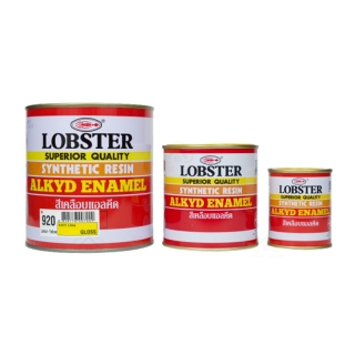 โปรโมชั่น : LOBSTER ตรากุ้ง ล็อบสเตอร์ สีน้ำมัน สีทาเหล็ก สีทาไม้ ขนาด 14 แกลอน 0.875 ลิตร