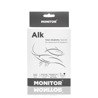 ชุดทดสอบอัลคาไลนิตี้ โมนิเตอร์เทสคิท MONITOR ALKALINITY TEST KIT (120 Tests)