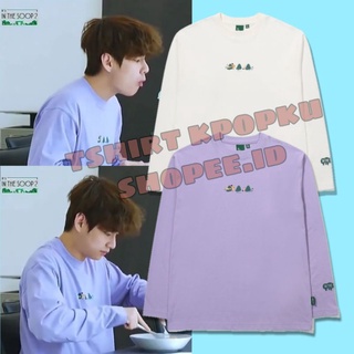 เสื้อยืดแขนยาว พิมพ์ลายตุ๊กตา Bts in the soop 2nd taehyung 3rd สีเขียว