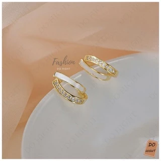 พร้อมส่ง⚡ มีเก็บเงินปลายทาง💸 ต่างหูแฟชั่น สไตล์เกาหลี (ราคาต่อ 1 คู่) : Do hight