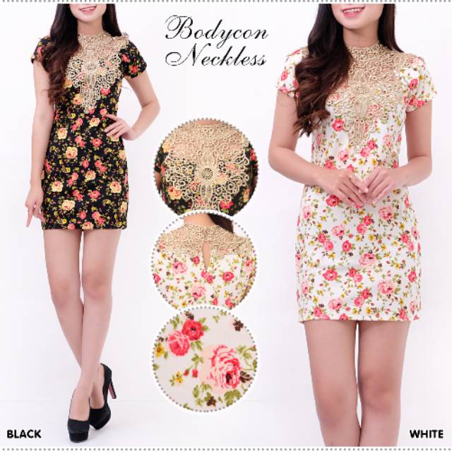 Femme Ols-ลูกไม้คอ Bodico