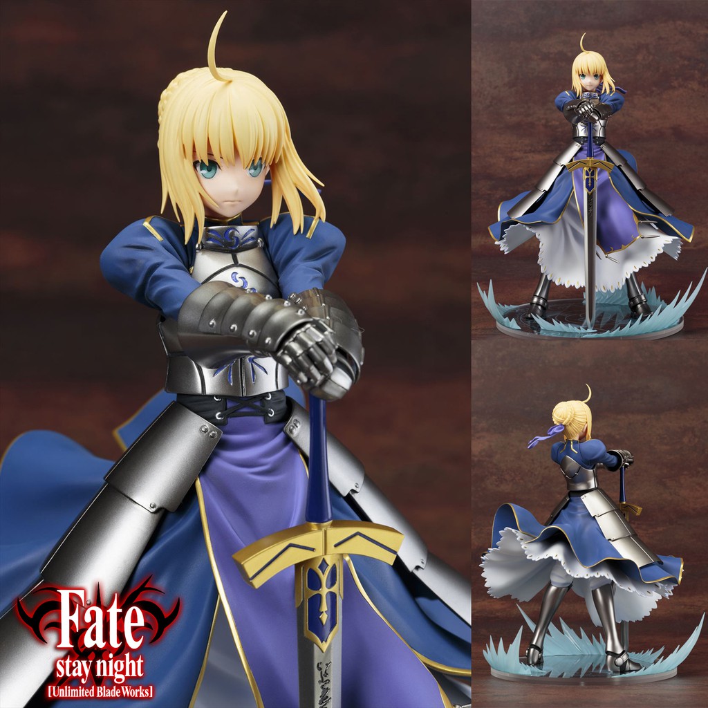 Figure ฟิกเกอร์ Fate Stay Night Unlimited Blade Works 1/7 King of Knights Saber เซเบอร์ มหาสงครามจอก