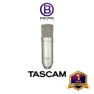 TASCAM TM-80 Silver ไมค์คอนเดนเซอร์ / ไมค์อัดเสียง / บันทึกเสียง / โฮมสตูดิโอ / Condenser Microphone (BlackOfficeAudio)