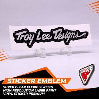 สติกเกอร์เรซิน ลายตราสัญลักษณ์ Arising TROY LEE DESIGN