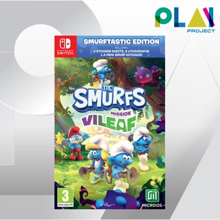 Nintendo Switch : The Smurfs : Mission Vileaf : Smurftastic Edition [มือ1] [แผ่นเกมนินเทนโด้ switch]