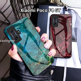 เคสโทรศัพท์มือถือกระจกนิรภัย แบบแข็ง บางพิเศษ กันกระแทก สําหรับ Xiaomi Poco F4 GT PocoF4 F4GT GT