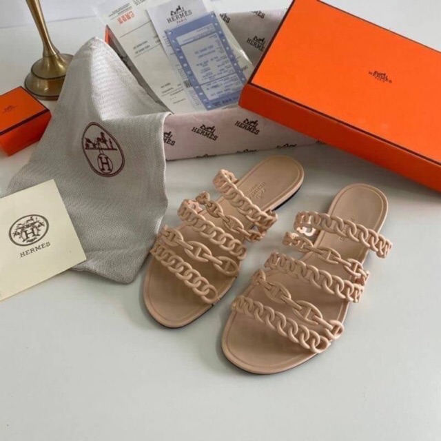 HERMES JELLY SANDALS ห้าสาย Shopee Thailand