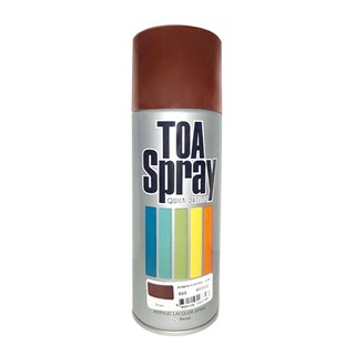 ✨นาทีทอง✨ สีสเปรย์อเนกประสงค์ TOA รุ่น #0033 ขนาด 400 ซีซี สีน้ำตาล