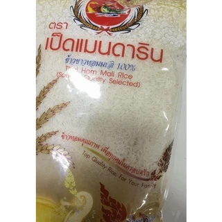 ข้าวหอมมะลิสุรินทร์ 100% ตรา เป็ดแมนดาริน หอมทะลุหม้อ 5 กก