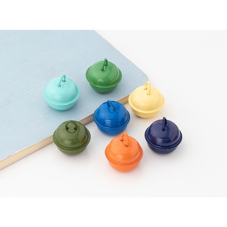 กระดิ่งสัตว์เลี้ยง ขนาดเล็ก จี้กระดิ่งสุนัข แมว การ์ตูน กระดิ่ง ที่มีสีสัน - รูปที่ 5