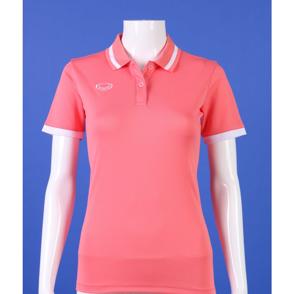 เสื้อโปโลแกรนด์สปอร์ต รหัสสินค้า : 012585 ,012785 (สีโอรส)