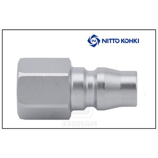 ข้อต่อสวมเร็ว NITTO KOHKI PF TYPE ข้อต่อลม ข้อต่อตัวผู้ เกลียวใน ของแท้จากญี่ปุ่น