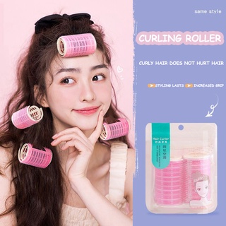 2 ชิ้น โรลม้วนผม อเนกประสงค์ โรลม้วนผมหน้าม้า Hair Roll ไม่มียุบ โรลม้วนผมแบบยาว โรลยกโคนผม แผ่นแปะผม