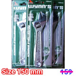 ประแจเลื่อน Wynns ขนาด 150 mm Set 1 Pcs