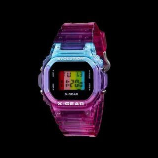 X-Gear Watch  ยักษ์เล็กสีไทเทเนียม สีรุ้ง
สินค้าแท้กันน้ำ 100%