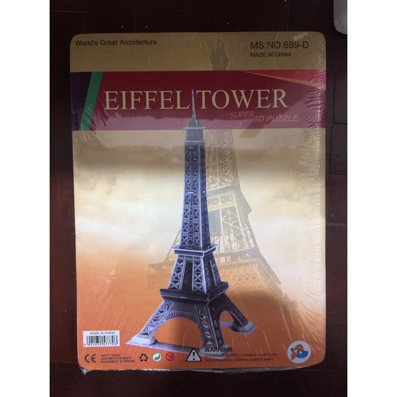 ตัวต่อ หอไอเฟล Eiffel Tower 3D puzzle