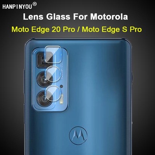 ฟิล์มกระจกนิรภัยป้องกันเลนส์กล้องหลังสําหรับ Motorola Moto Edge 20 Pro / Edge S Pro 1-5 ชิ้น