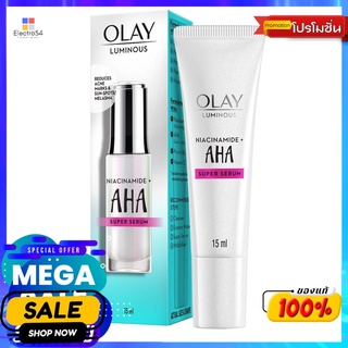 โอเลย์ ซุปเปอร์ เซรั่ม เอเอชเอ 15มลผลิตภัณฑ์ดูแลผิวหน้าOLAY SUPER SERUM AHA 15ML