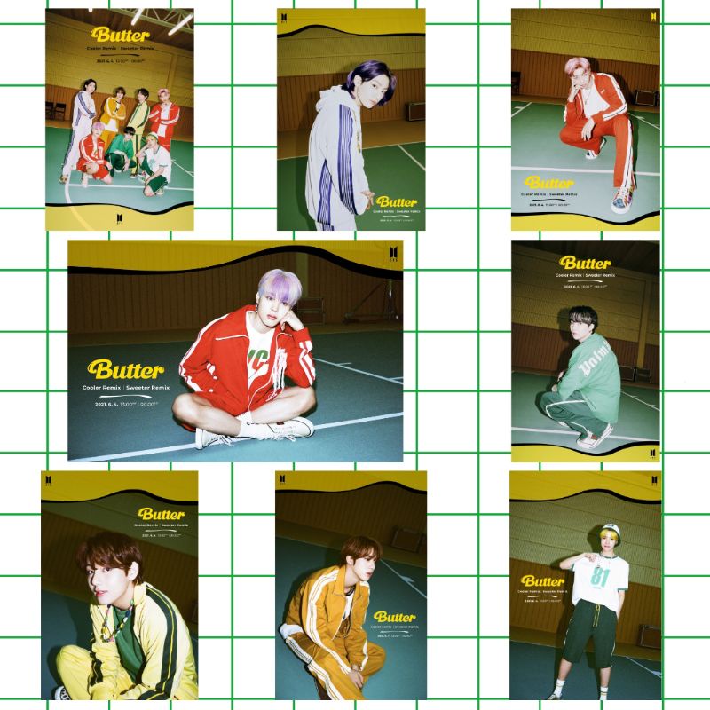โปสเตอร์ KPOP - BTS : BUTTER