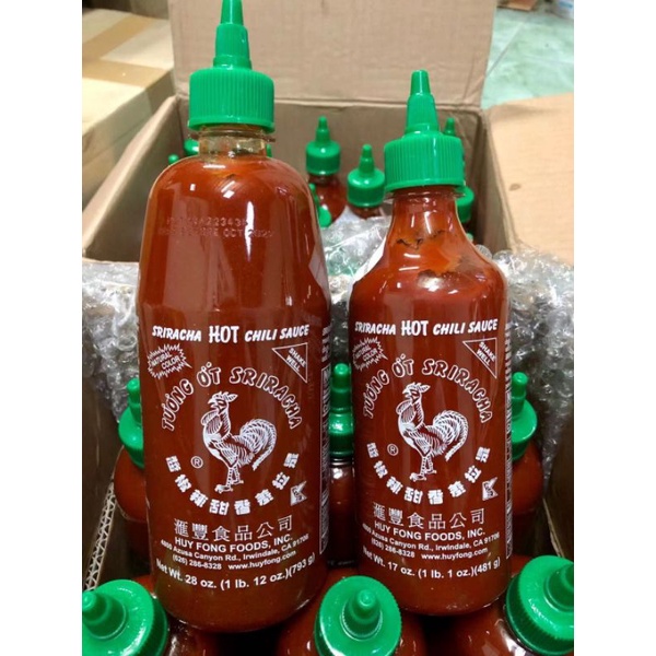 👩🏻‍🍳ซอสพริกคีโต  ซอสศรีราชาตราไก่ USA Huy Fong Sriracha 🙏🏼