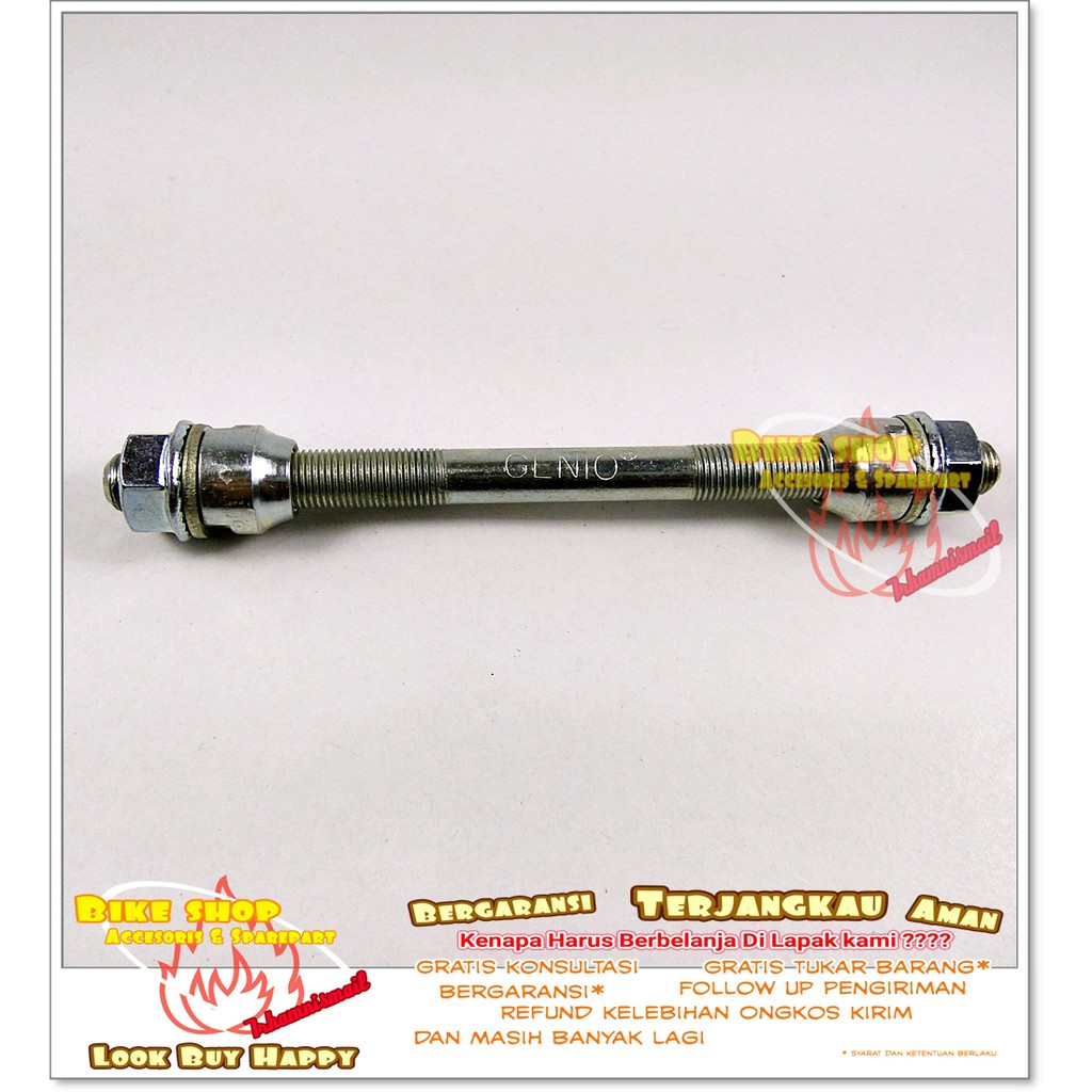 Ass Spindle Hub Front MTB BMX