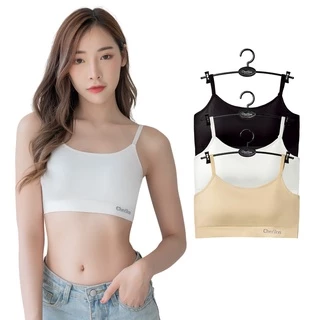 CHERILON Tee Bra เชอรีล่อน บราไร้โครง เสื้อครอป สายเดี่ยว เสื้อในดันทรง ฟองน้ำชิ้นเดียว นุ่มสบาย มี 3 สี ONIC-TBRA17