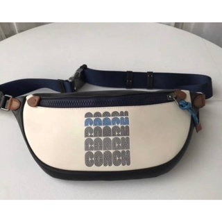 Coach Rivington Belt Bag With Coach Print