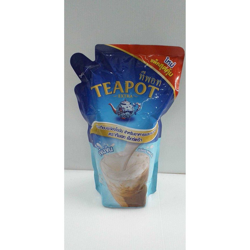 TEAPOT EXTRA ครีมเทียมพร่องไขมัน 1กิโลกรม