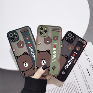 NOHON Case For VIVO Y11 Y15S Y19 Y20 Y50 Y51 Y52S Y53 Y66 Y67 Y70S Y72 Y73S Y85 Y91C Y93 BEAR Back Cover