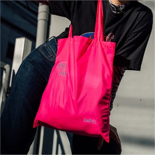 Phew Tote Bag (Neon Pink)