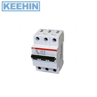 เซอกิตเบรคเกอร์ MCB SH203-C 3P 6KA ABB Circuit Breakers MCB SH203-C 3P 6KA ABB