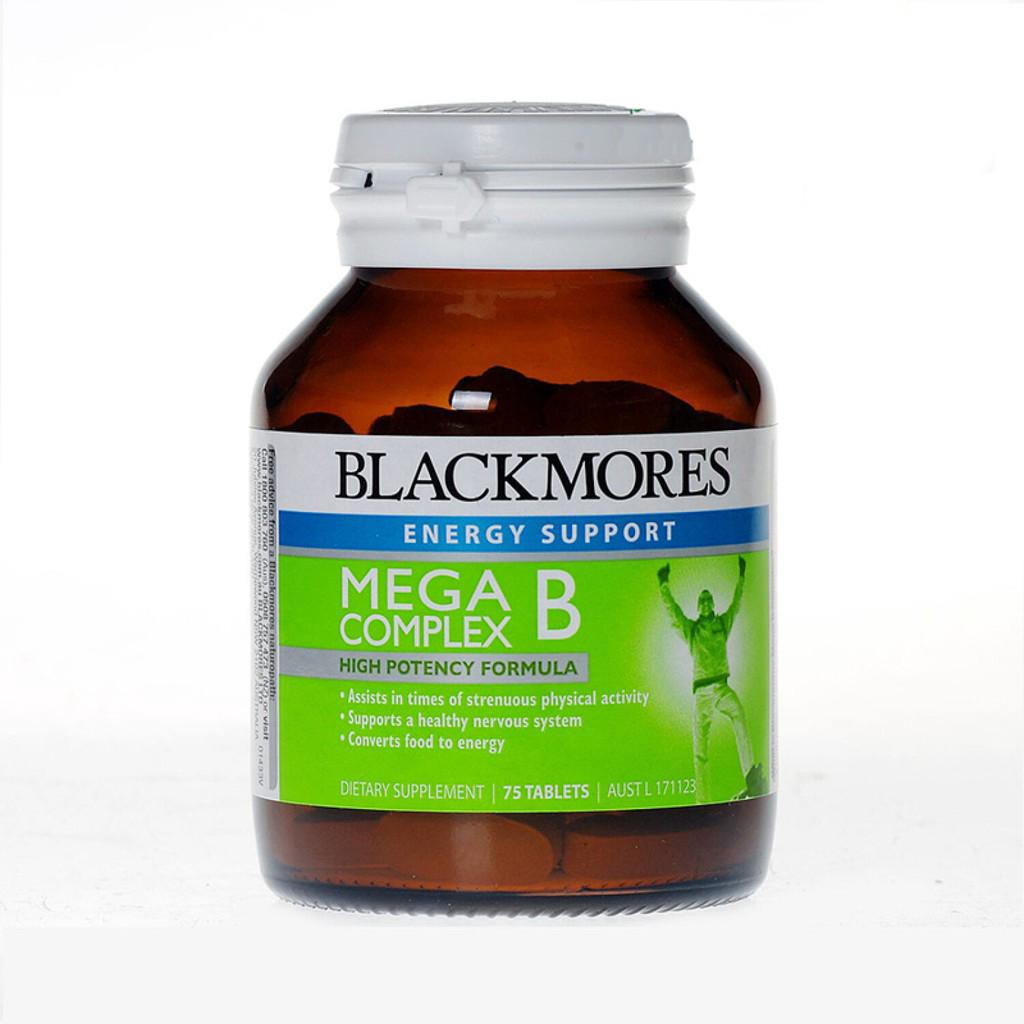 Blackmores Mega B Complex 75 Tablets | Shopee Thailand