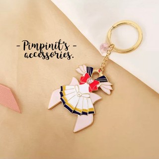 🇹🇭 พร้อมส่ง : พวงกุญแจลายสีคิดโนะ อุซางิ เซเลอร์มูน | Tsukino Usagin ( Sailor Moon ) Enamel Keychain.