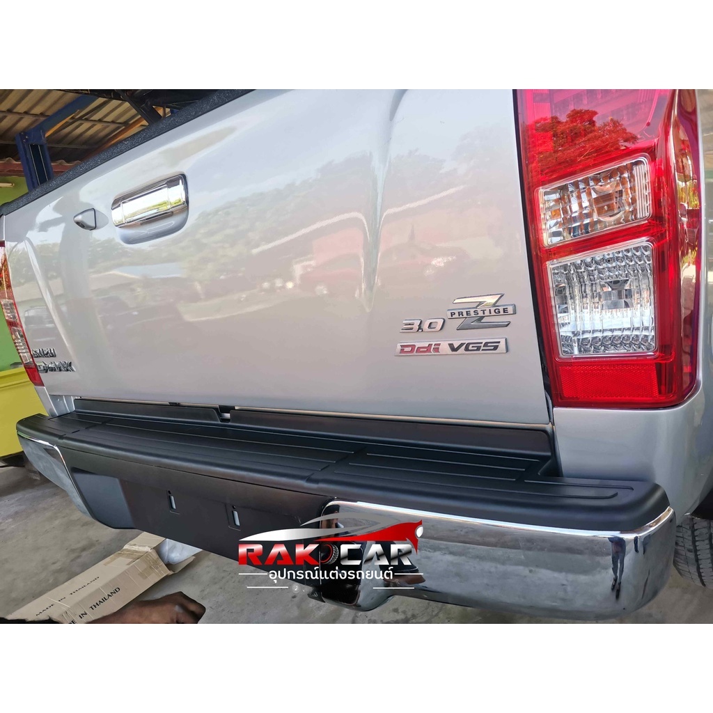 กันชนท้าย isuzu dmax ดีแม็ก 2012-2019 ทรงห้าง สินค้าตรงรุ่น อุผกรณ์ครบชุด