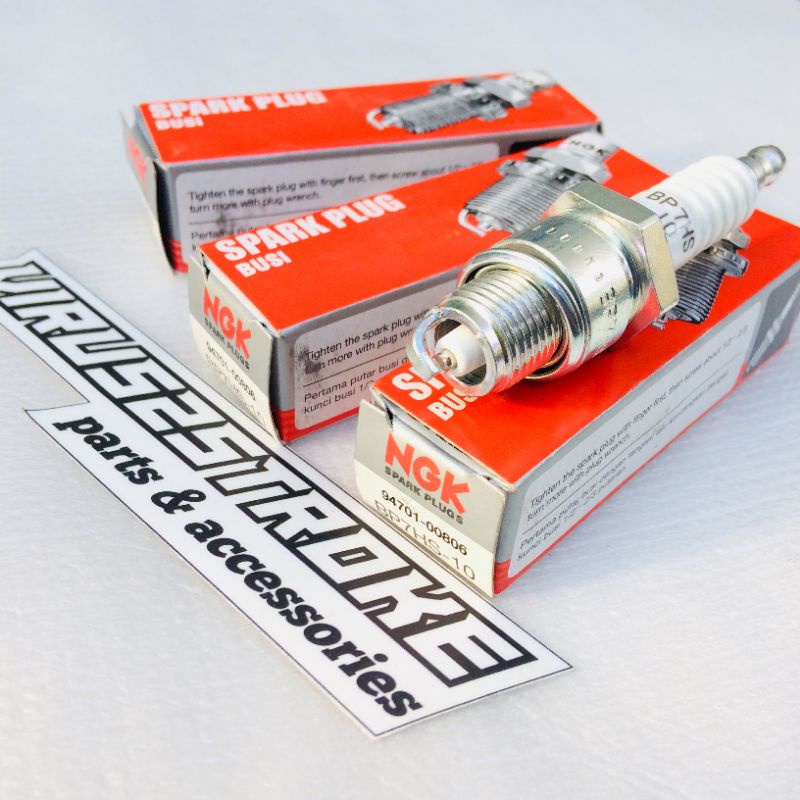 หัวเทียน NGK Yamaha BP7HS-10 F1ZR FIZR F1Z FIZ R Force 1 F1 Alfa Champ Sigma RX King RX-S RXS พิเศษ 