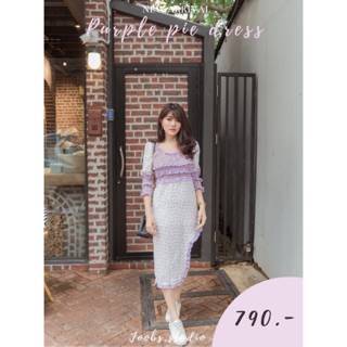 Joobs Purple pie dress