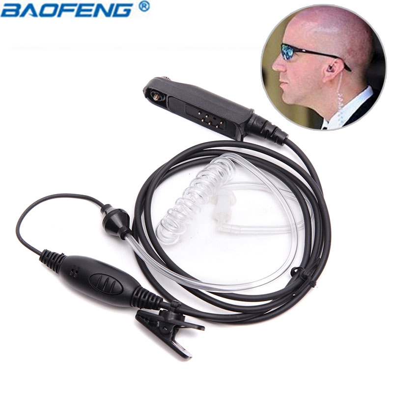 Baofeng UV-9R Plus ชุดหูฟังวิทยุสื่อสาร กันน้ํา สําหรับ UV-XR A-58 UVXR UV9R GT-3WP 2 ทาง
